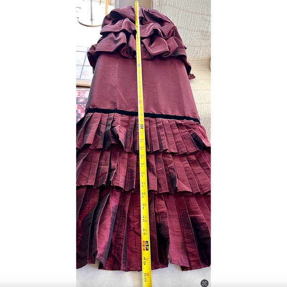 WOW!!  VON LANCELOT 'Gilded Age' Fitted Jacket with Draped & Bustled Skirt - 22 - Picture 16 of 16